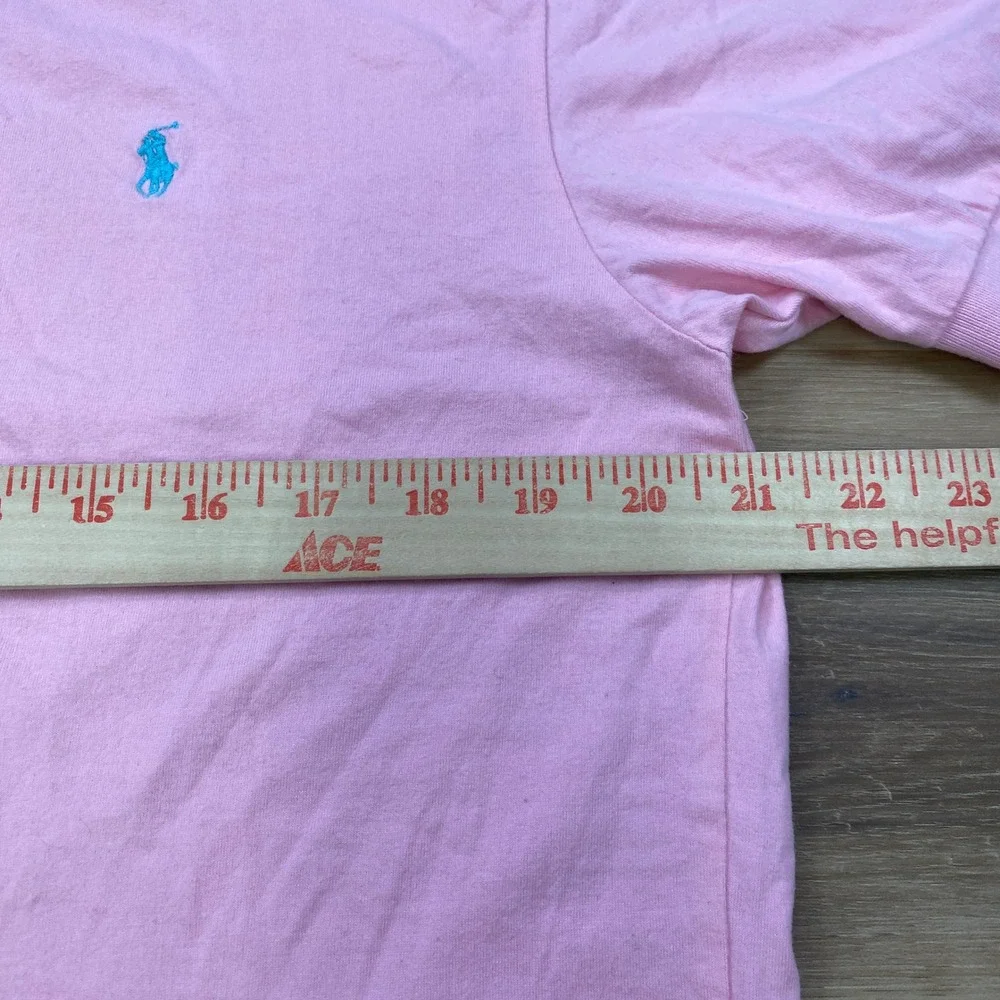 Polo Ralph Lauren Polo Shirt Mens M Classic Cotton Pique Pink Heritage Casual